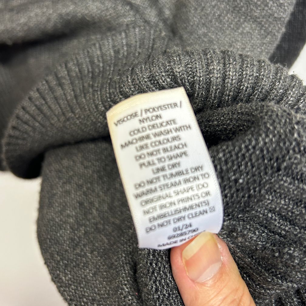 Lily Loves Charcoal Jumper - Size L