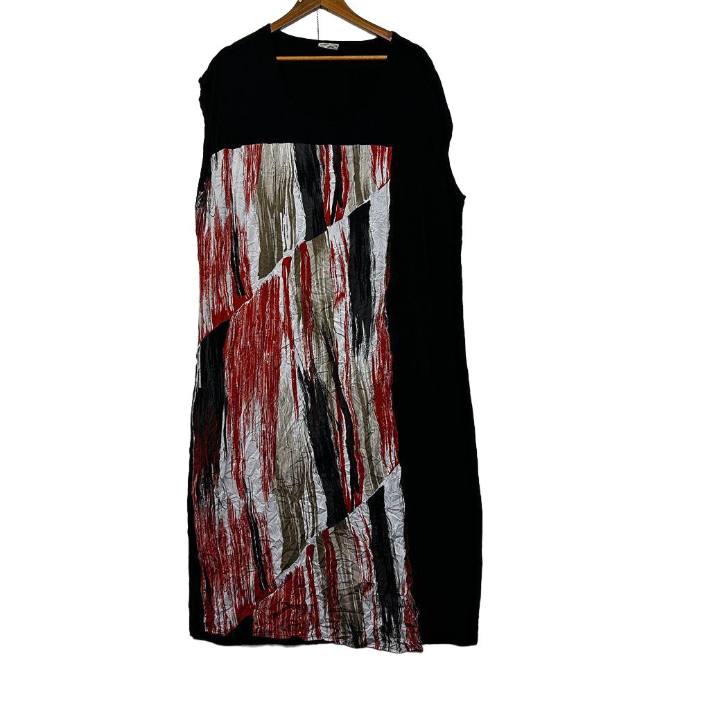 Taking Shape Print Dress - Size M