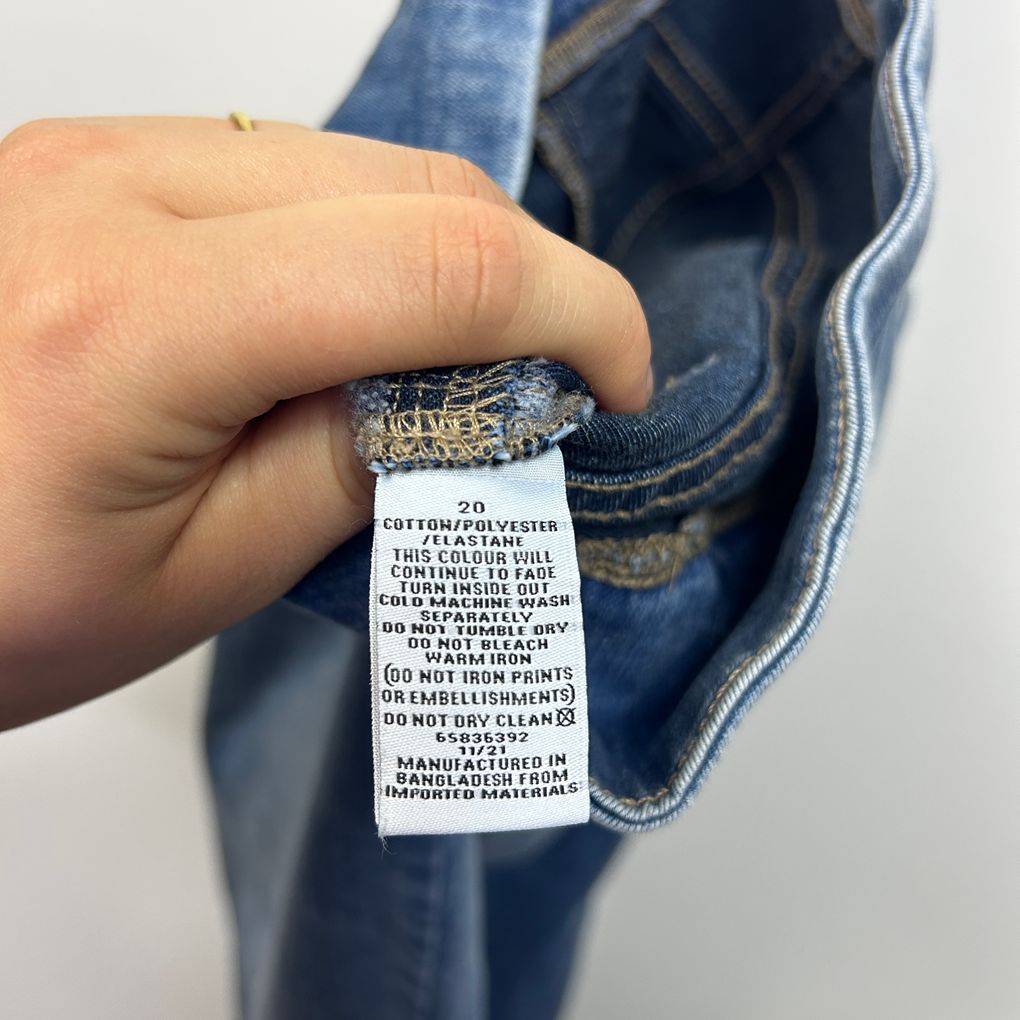 Target Blue Plus Size Jeggings - Size 20