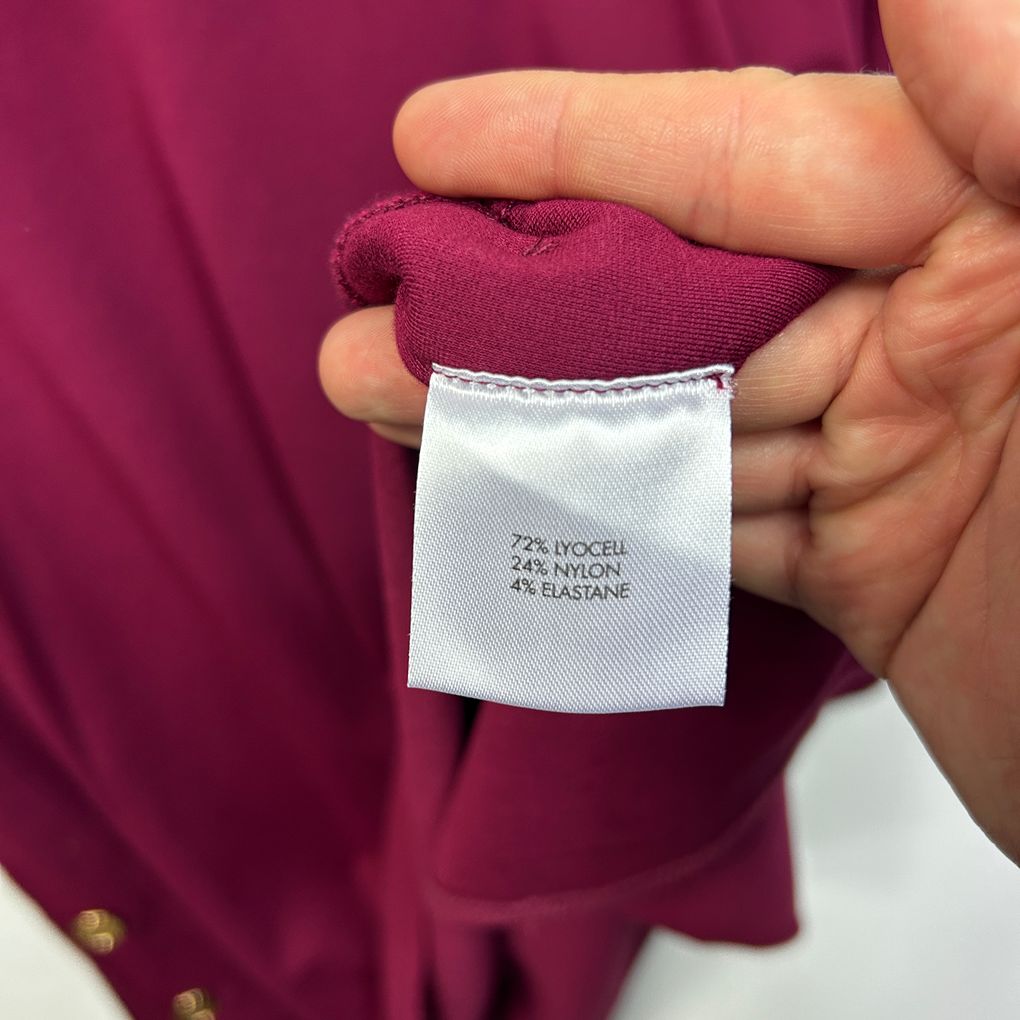 Autograph Burgundy Plus Size Top - Size 20