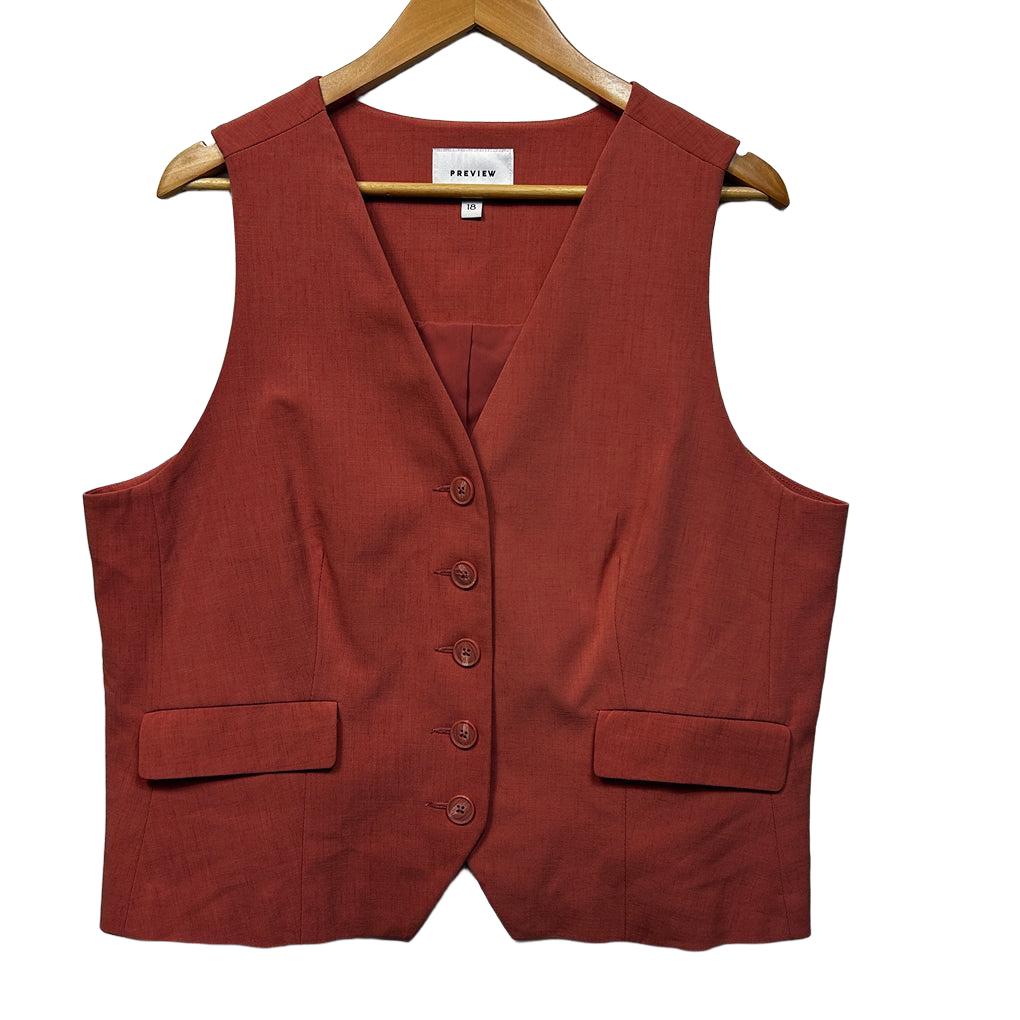 Preview Sleeveless Vest - Size 18