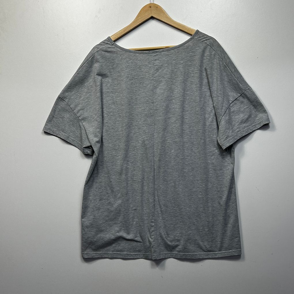 Shein Grey Plus Size Tee - Size 2XL