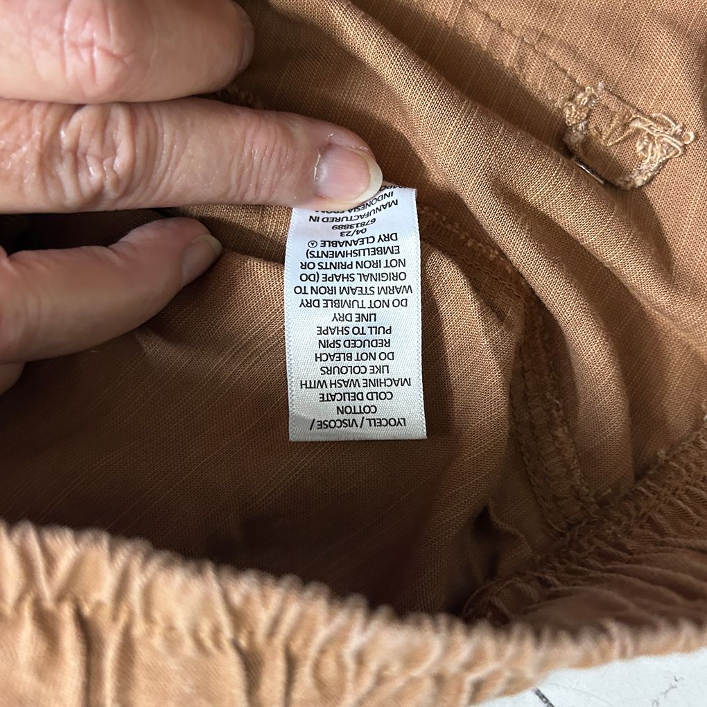 Target Tan Cotton Pants - Size 14