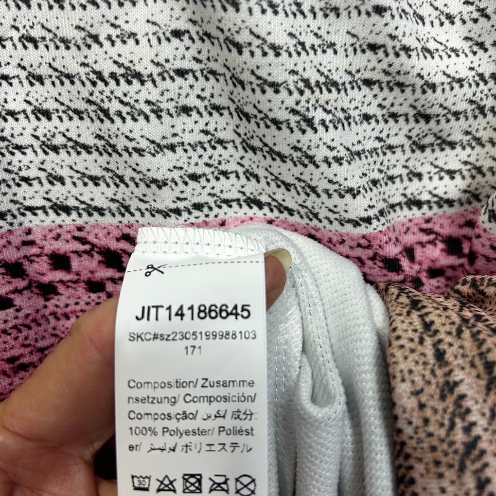 Emery Rose Multicoloured Striped Top - Size 4XL