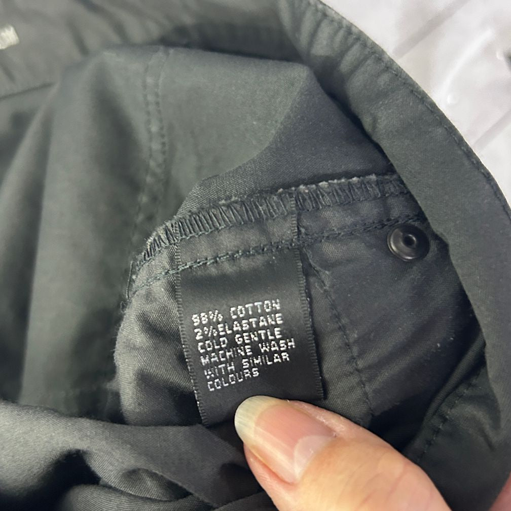 Connor Black Cotton Mens Pants - Size 40