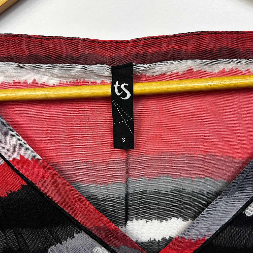 Taking Shape Multicoloured Striped Top - Size 16/S