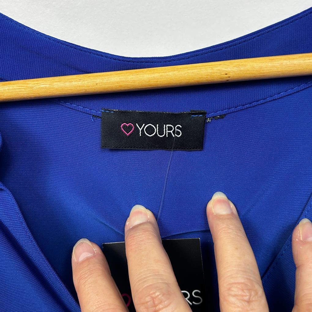 Yours Blue Plus Size Top - Size 28
