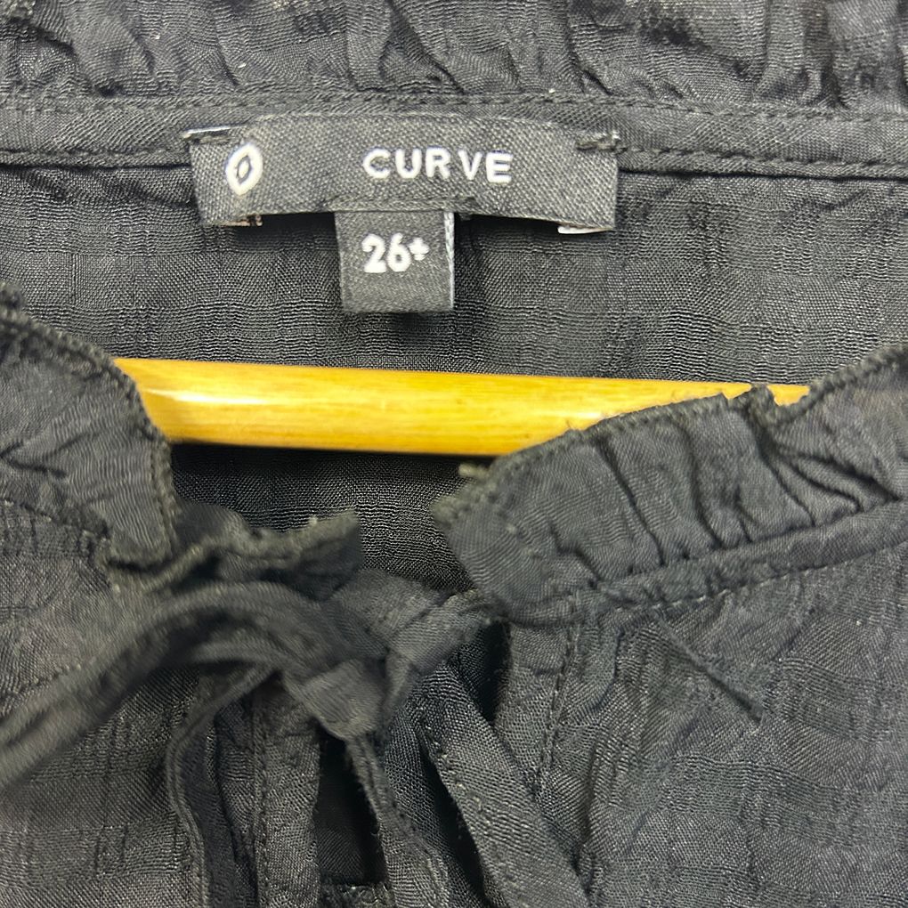 Target Curve Black Plus Size Top - Size 26
