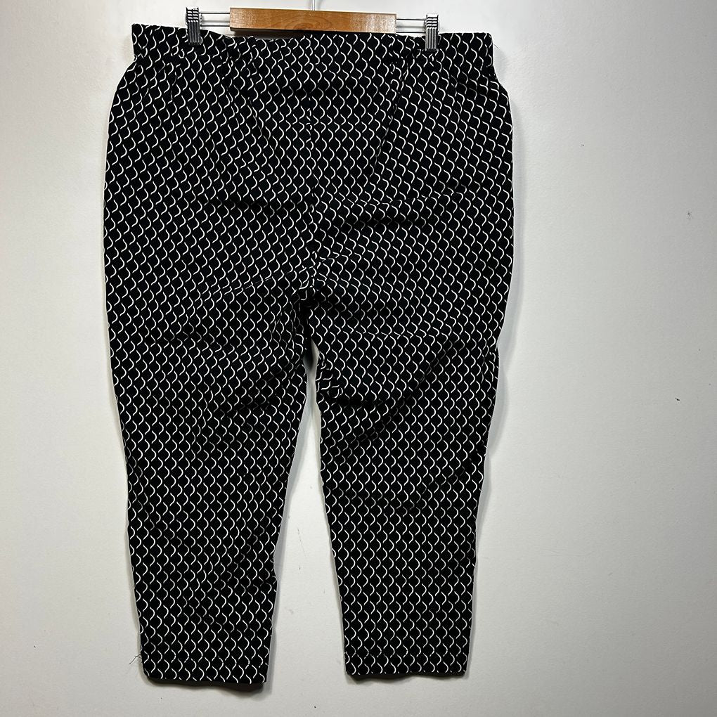 Autograph Black and White Pants - Size 24