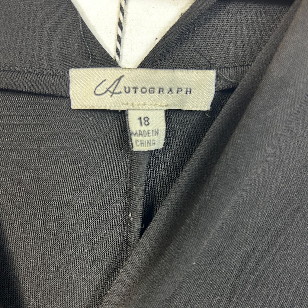 Autograph Black Jumpsuit - Size 18