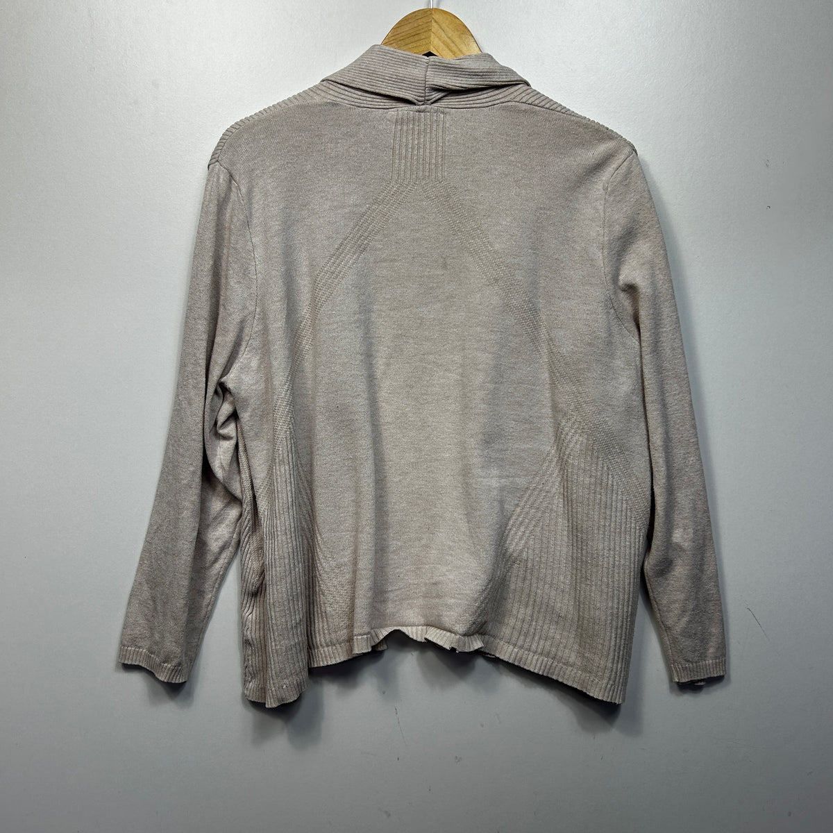 Millers Beige Cardigan - Size XL