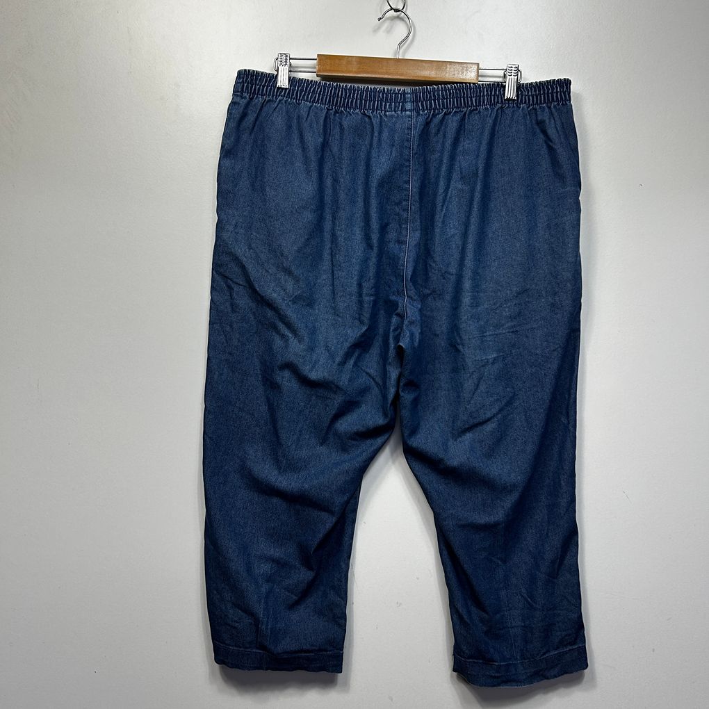 Millers Blue Denim Crop Pants - Size 16
