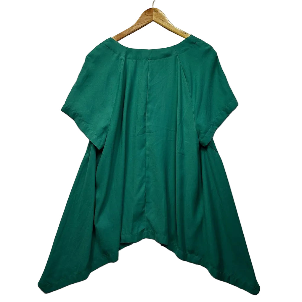 Estelle Green Short Sleeve Top - Size 20