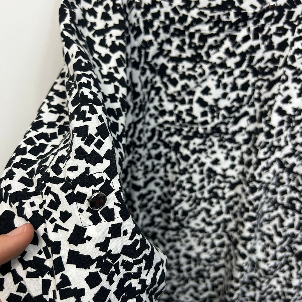 Portmans Black and White Top - Size 14