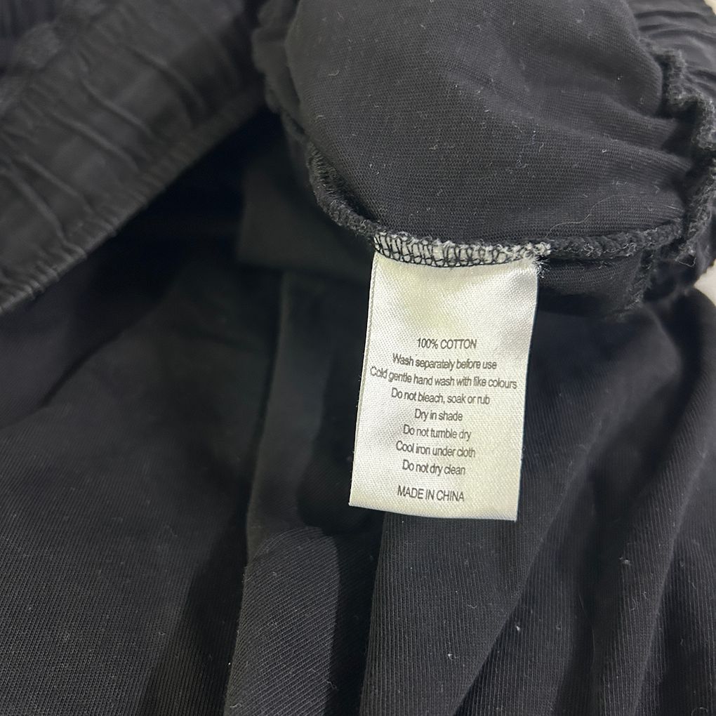 17 Sundays Black Cotton Skirt - Size 24