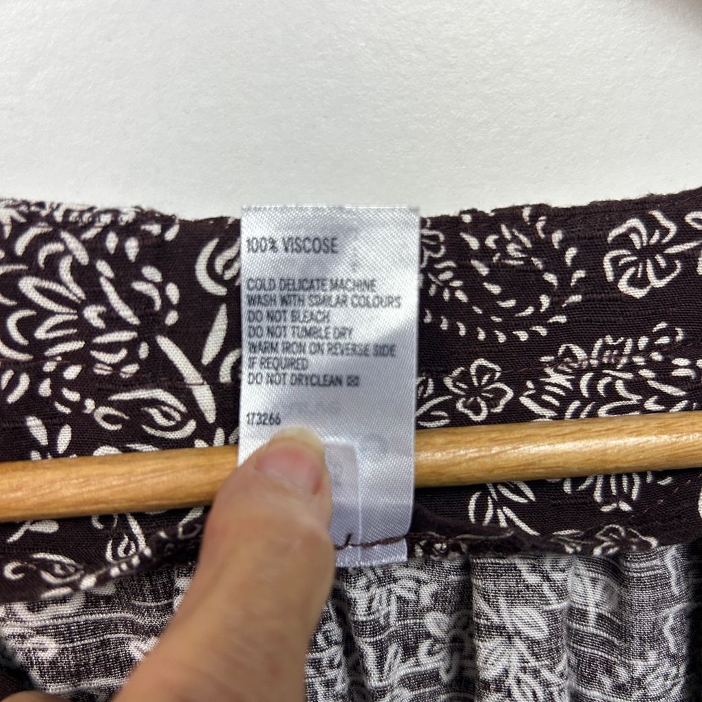 Anko Brown Paisley Plus Size Top - Size 20