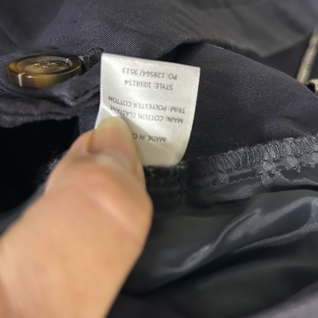 Beme Black Cotton Shorts - Size 18