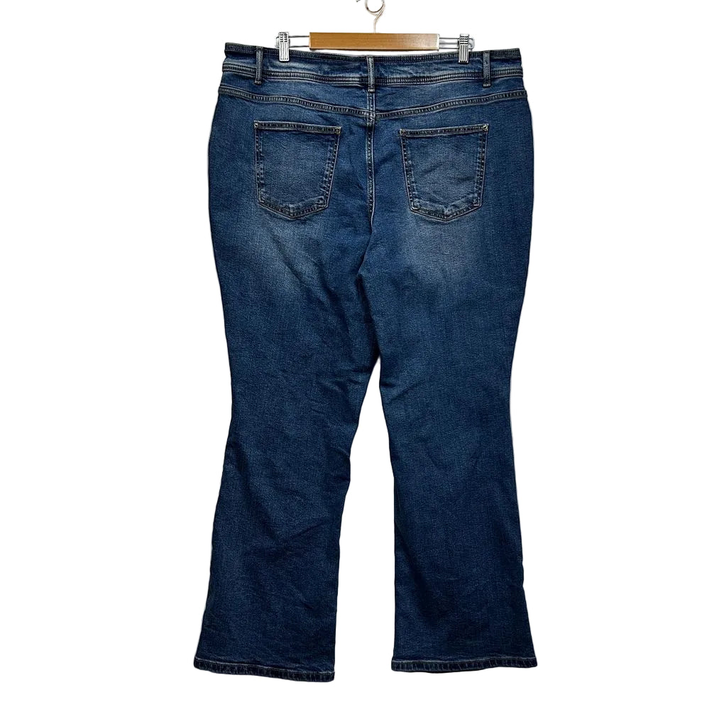 Avella Blue Bootcut Jeans - Size 22