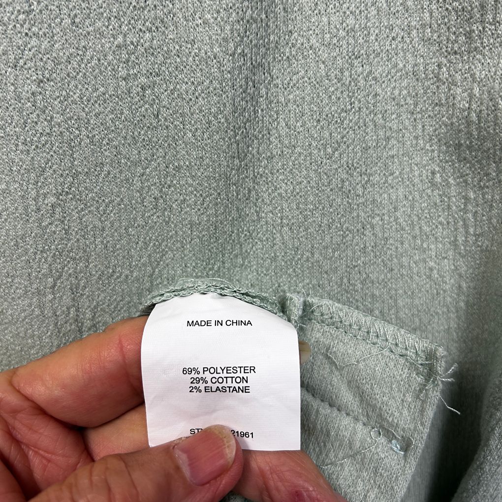 Autograph Sage Green Cotton Top - Size 24