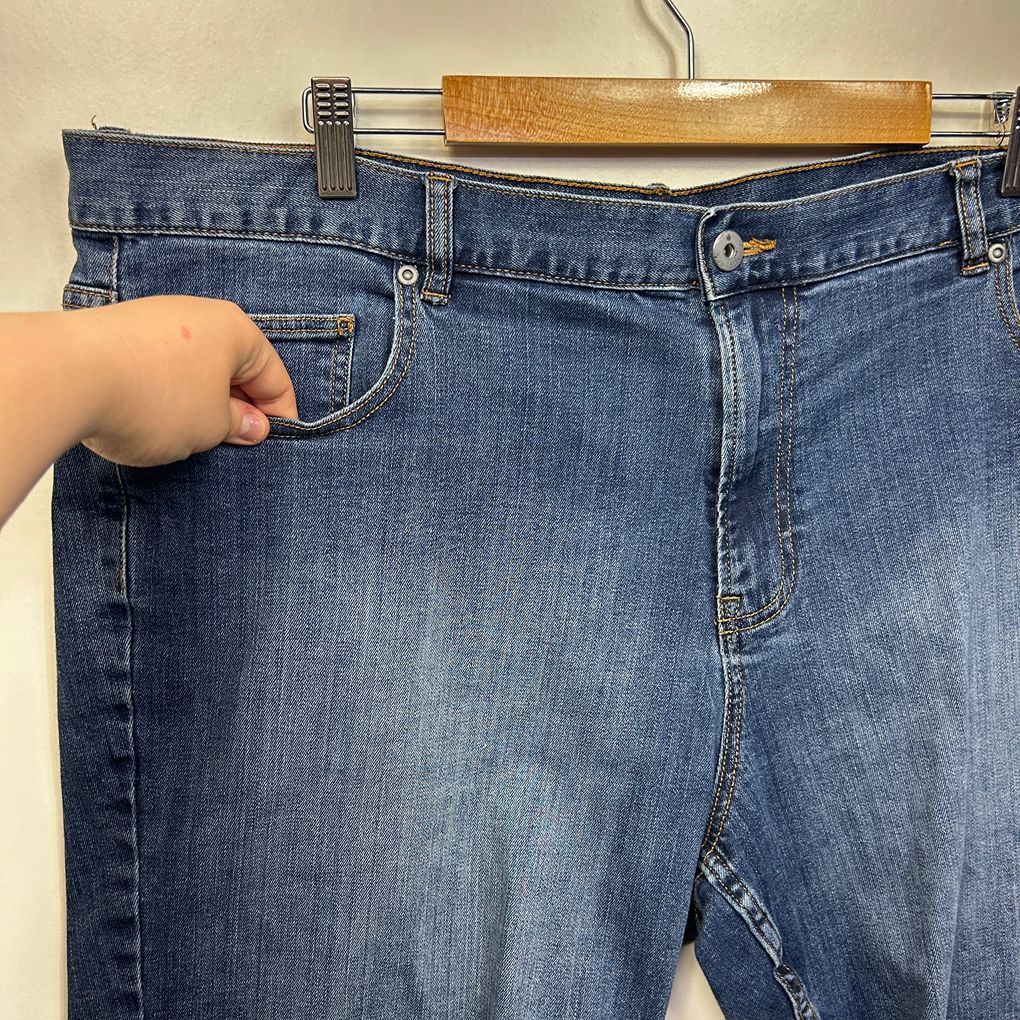 Mr Big Blue Mens Denim Shorts - Size 44