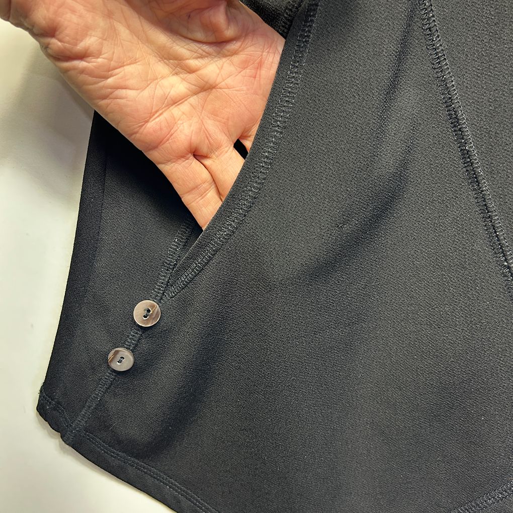 Taking Shape Black Top - Size 14/XS