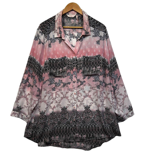 Millers Print Top - Size 22