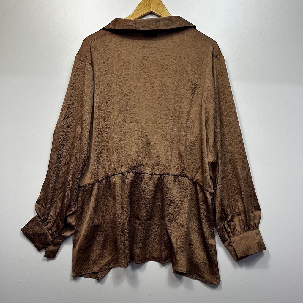 City Chic Bronze Top - Size XL/22