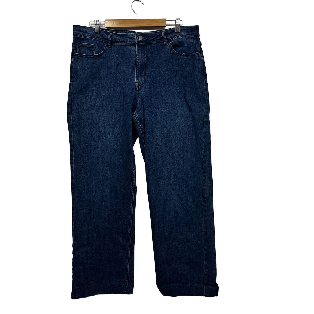 Katies Blue Straight Leg Jeans - Size 18