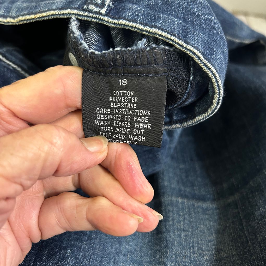 Beme Blue Denim Shorts - Size 18