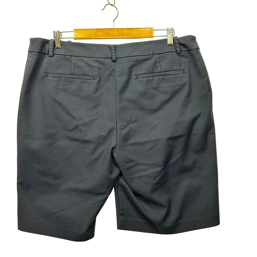 Preview Navy Cotton Shorts - Size 18