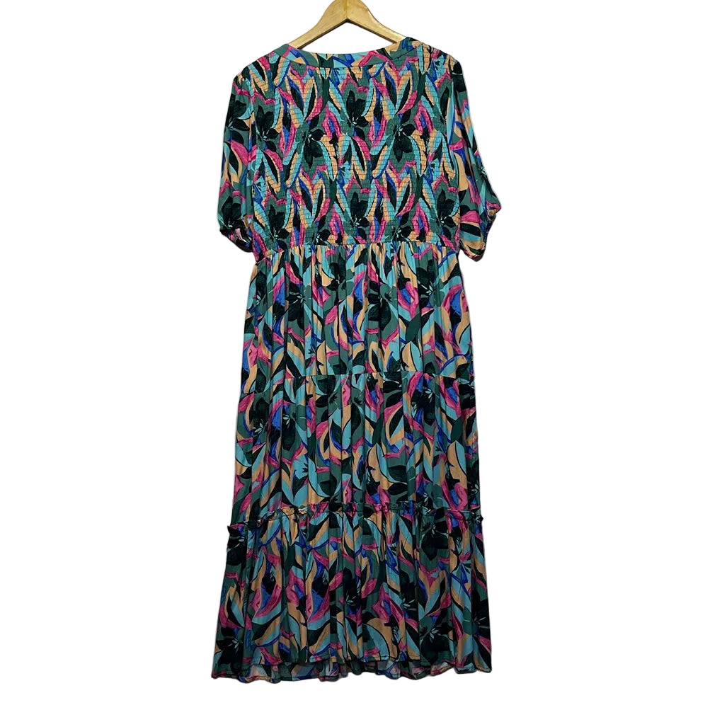 Boho Australia Multicoloured Maxi Dress - Size XL