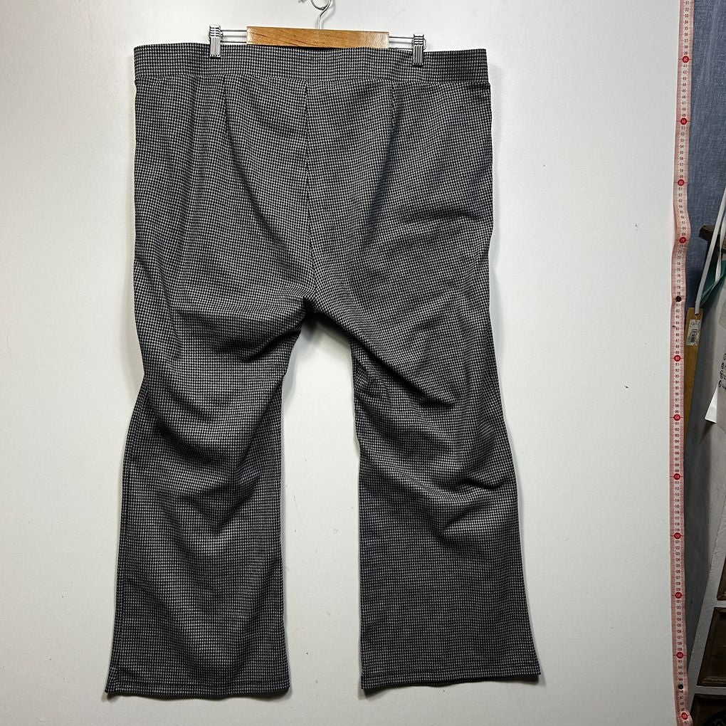 Autograph Black and White Houndstooth Pants - Size 24