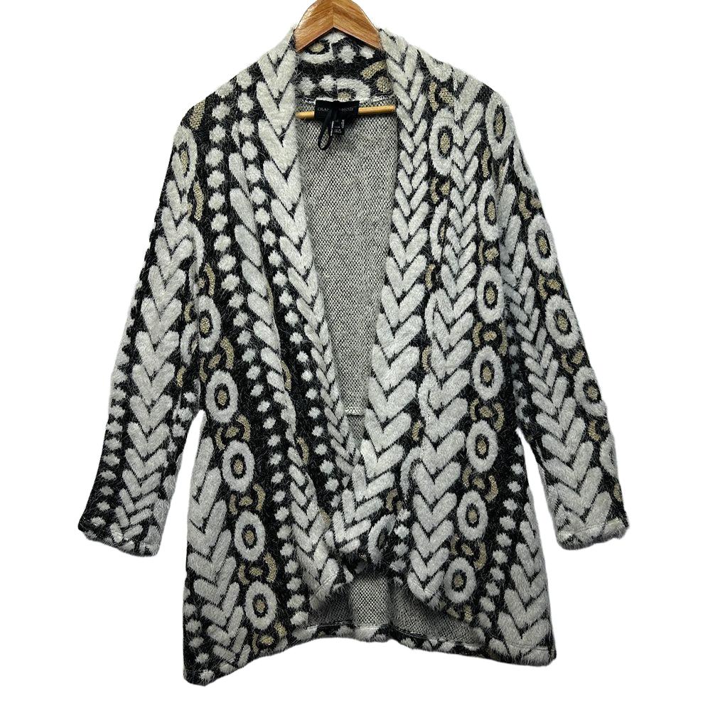Frank Lyman Black and White Cardigan - Size 12