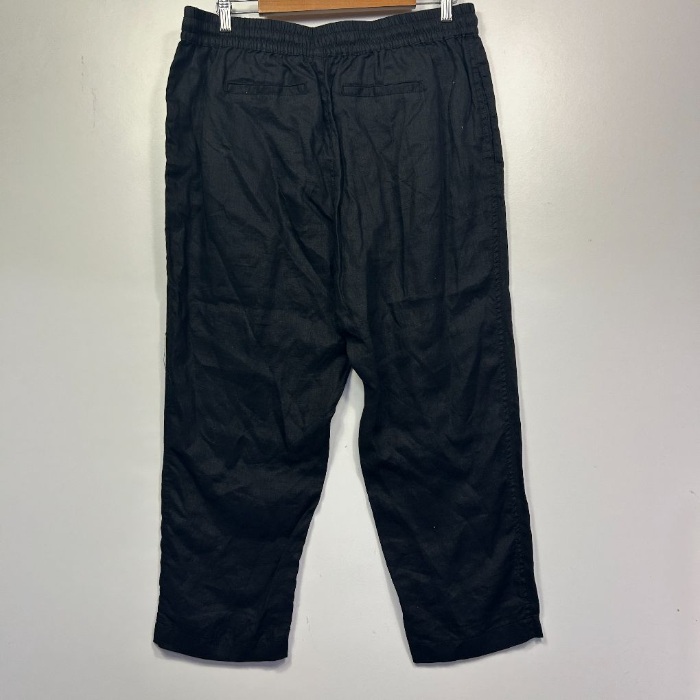 Black pants back view