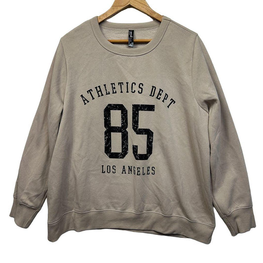 Edited Beige Cotton Jumper - Size 20