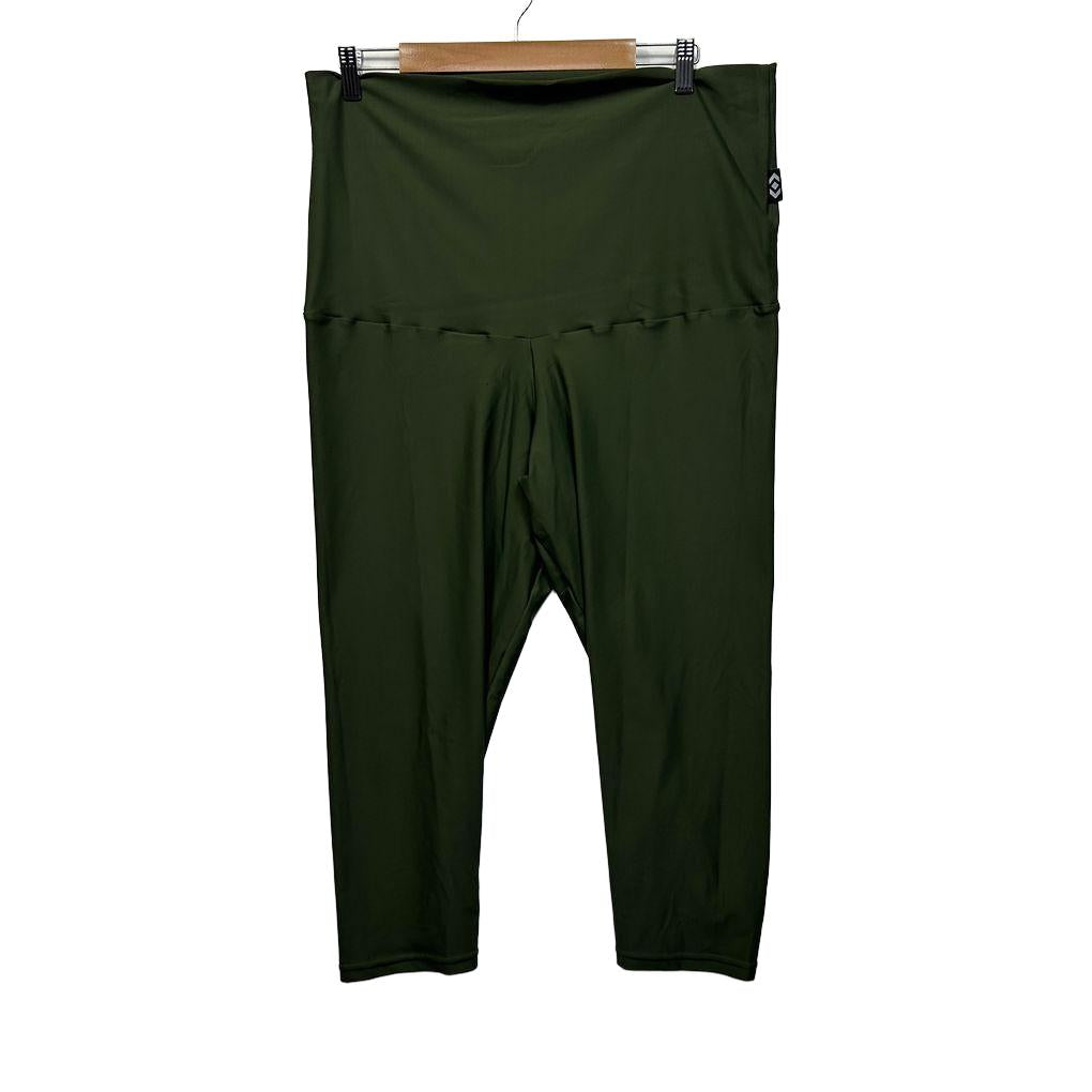 exoticathletica Olive Capri Leggings - Size XXL
