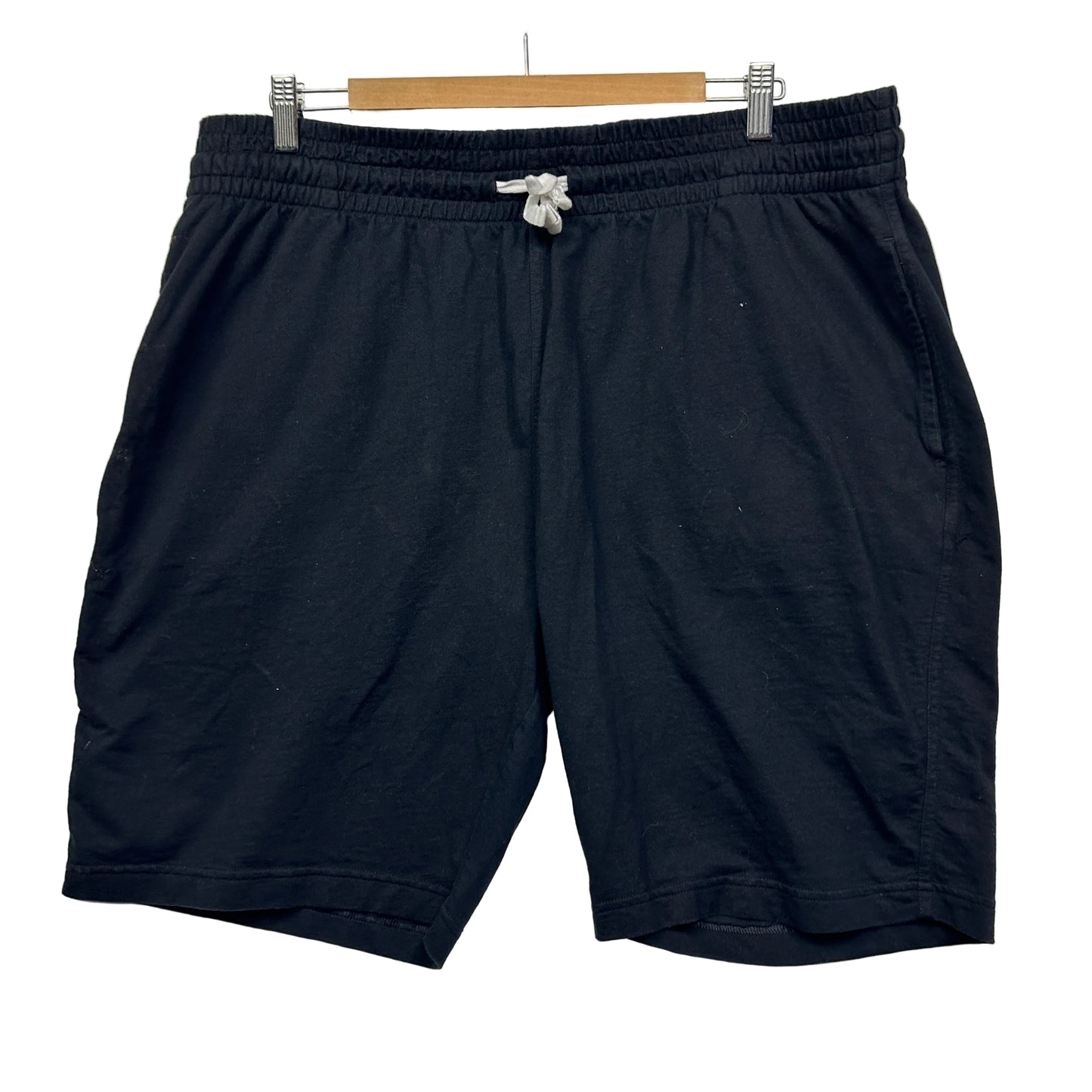 Navy shorts front view
