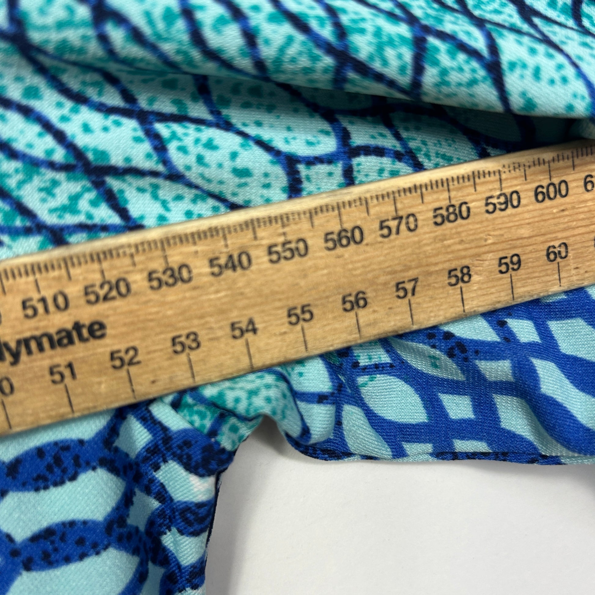 Multicoloured Geometric Dress - Size 18-20