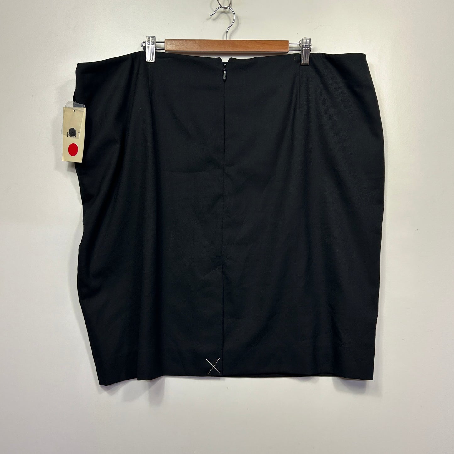 Black skirt front view