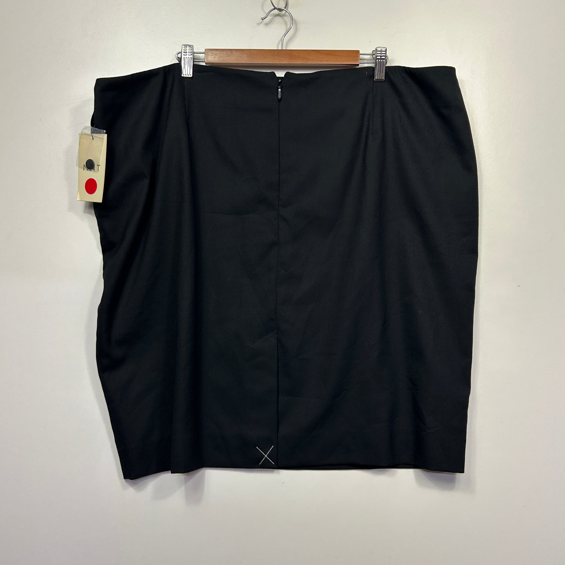 Black skirt front view
