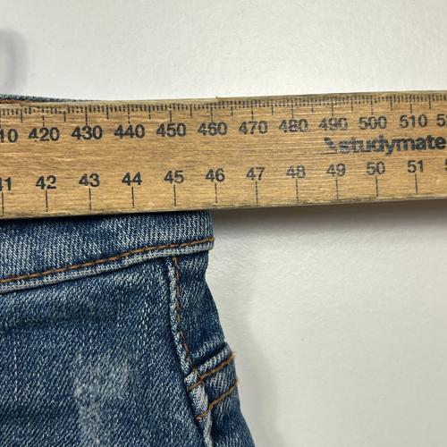Target Blue Cuffed Denim Shorts - Size 16