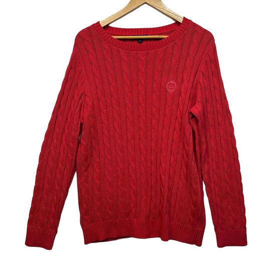 Gordon Smith Red Cotton Jumper - Size XL