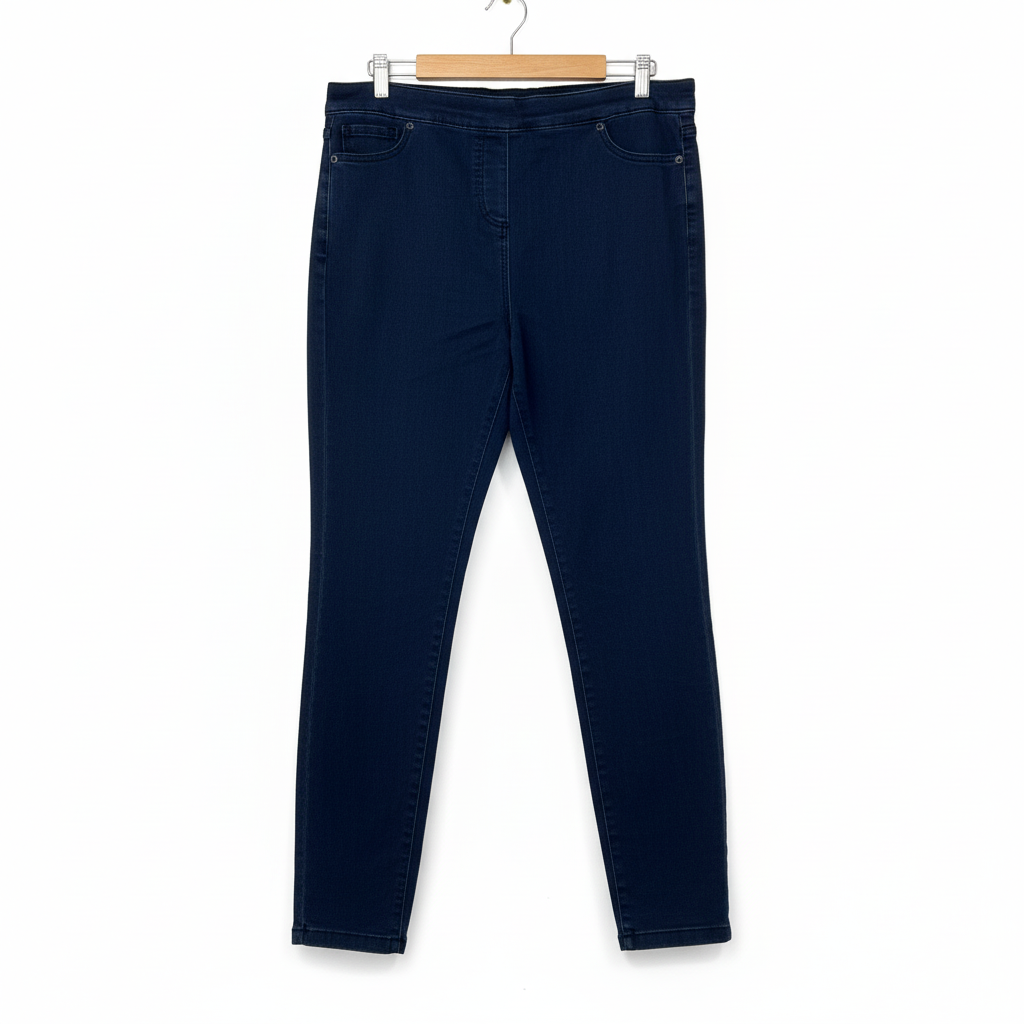 Millers Navy Denim Jeggings Jeans - Size 16