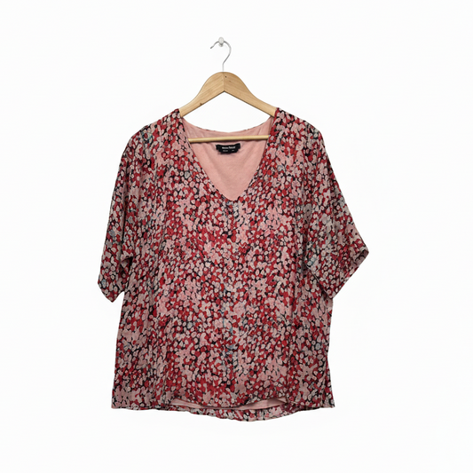 Diana Ferrari multicoloured print top size L