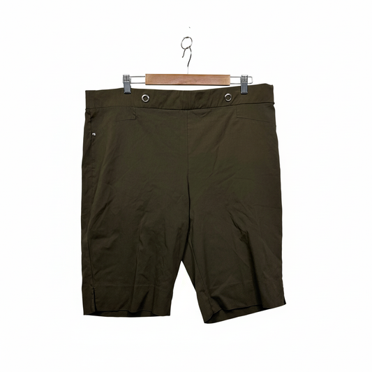 Rockmans Olive Green Shorts Size 20