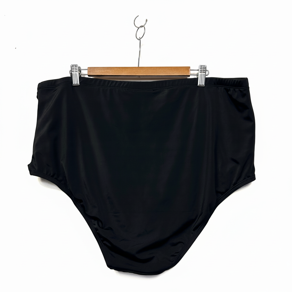 Autograph Black Swim Briefs rear view