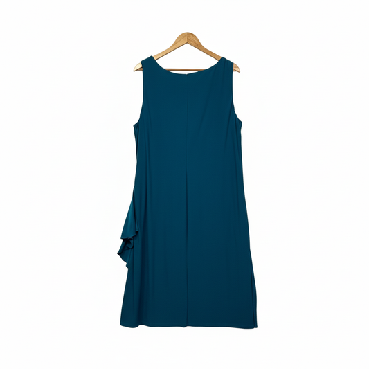Flirt teal sleeveless dress size 20