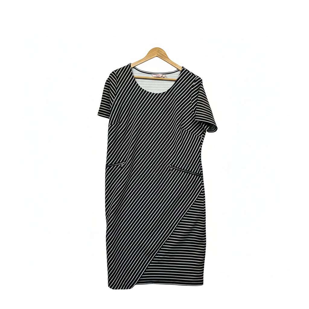 Millers Striped Dress - Size 20