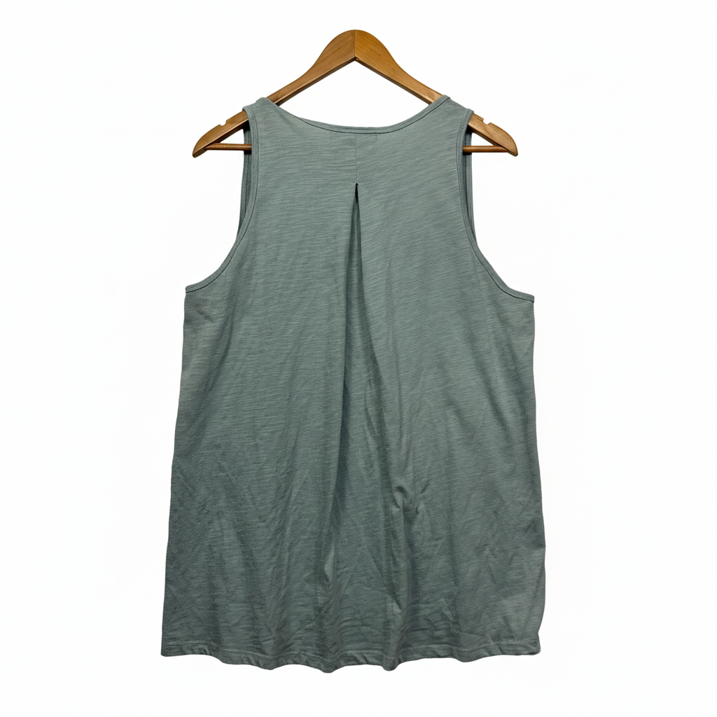 Keepers Green Singlet - Size 16 brand label