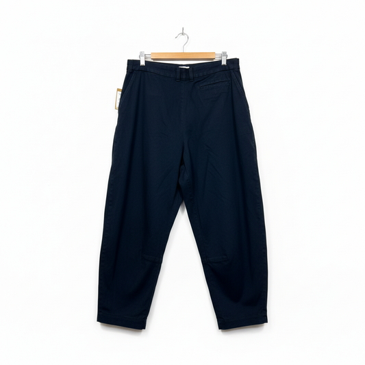 Target Navy Twill Barrel Pant - Size 16 New